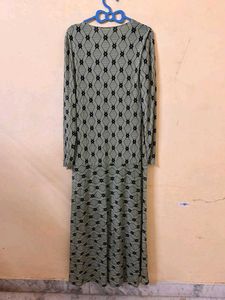 savana Stylish Printed Maxi Dress