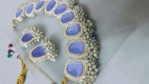 Purple Jewellery Set