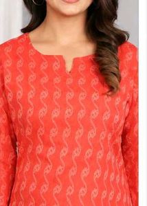 new style v_neck kurti