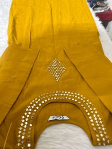 Elegant Yellow Kurta Set