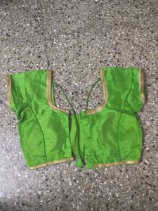 Vibrant Green Ethnic Blouse