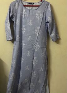 Light lavender Printed Kurta