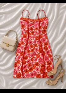 🏵️Floral Corset Mini Dress