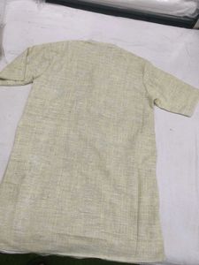Men's Kurta Set - Light Yellow