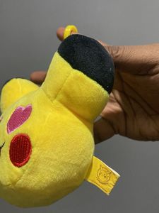 Cute Pikachu Plush Keychain