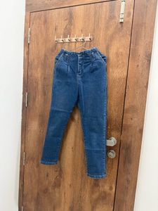 Denim High Waisted Mom Jeans