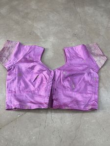 Lavender Silk Blouse