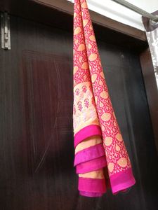 Beautiful Red &amp; Orange Saree