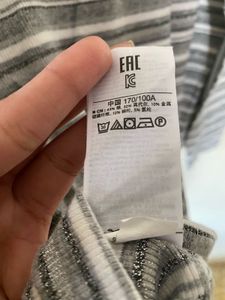 GAP Striped Long Sleeve Top