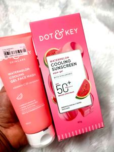 Pack Of 2 Dot & Key Facewash And Sunscreen