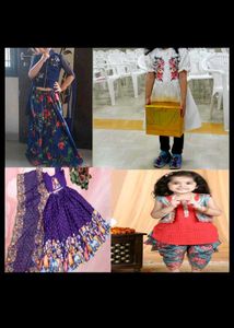 Cute Girls Ethnic Wear Set