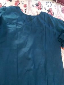 Beautiful Teal Embellished Kurta