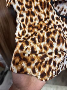 cheetah crop top