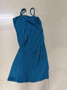 new sea green short fitted midi