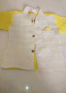 3 Combo Blue Floral Cotton Kurta Pajama Set