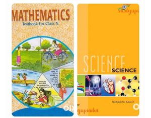 Class X Mathematics & Science Textbooks