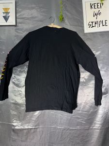Champion Long Sleeve Black Tee