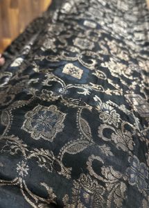 Ethnic gown with bronze work