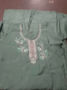 Embroidered Kurta Set