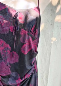 231110. Chic Butterfly Print Mini Dress