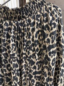Leopard Print Saree