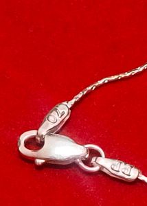Babies pure silver chain