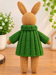 Handmade Crochet Bunny Toy