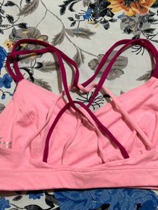 Old Navy Active Pink Strappy Sports Bra | Size 32A