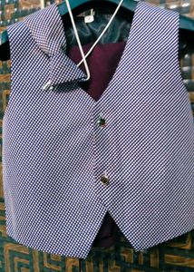 Boys' Burgundy Suit Set with Tie