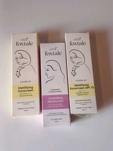 Foxtale Sunscreen & Moisturizer Set