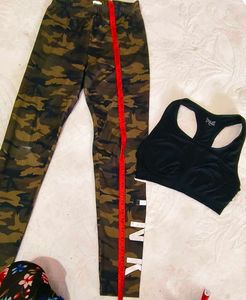 Very Useful Leggings With Bra Gymwear