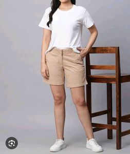 Stylish Beige Shorts
