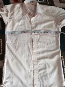 Combo of 2 Men's Shirts (Light Pink 34" &amp;  M