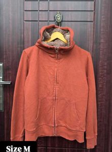 uniqlo Sherpa Lined Zip-Up Hoodie