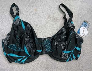 Stylish Printed Black Bra ♥️