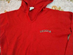 Adidas Red Hoodie Sweater for girls or women