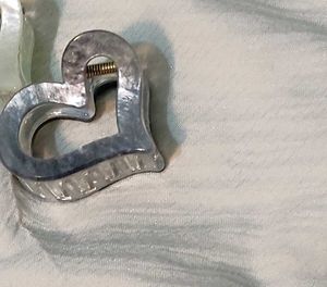 Heart Hair Claw Clip