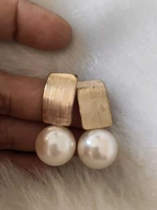 Elegant Pearl Drop Earrings