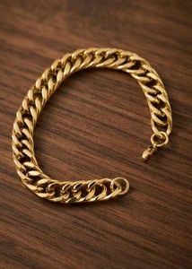 Chunky Gold Chain Bracelet for men