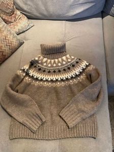 Cozy Fair Isle Turtleneck Sweater