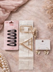 Cute Hair Clip & Earring Set