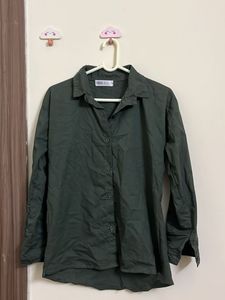 Mauve &amp; Green Classic Button-Up Shirt