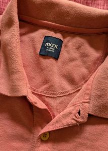 Men's max Pink Polo Shirt