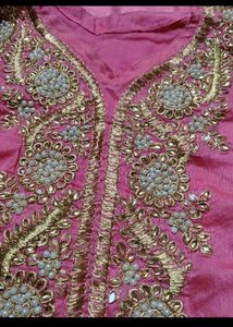 Beautiful Pink Kurta Set with Dupatta