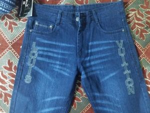 👖(NEW) Louis Vuitton Unisex Designer Jeans