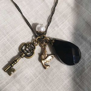Vintage Victorian Layered Necklace Imported