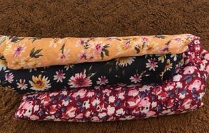 Floral Print Dress Material - Set of3