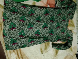Stylish Printed Kurta with Pants Set