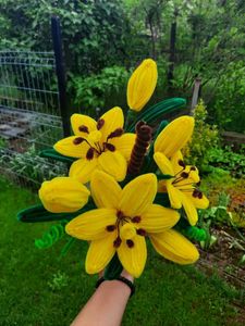 Handmade Yellow Flower Bouquet