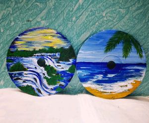 CD painting